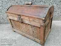 Wicker trunk, wicker basket, panner box basket