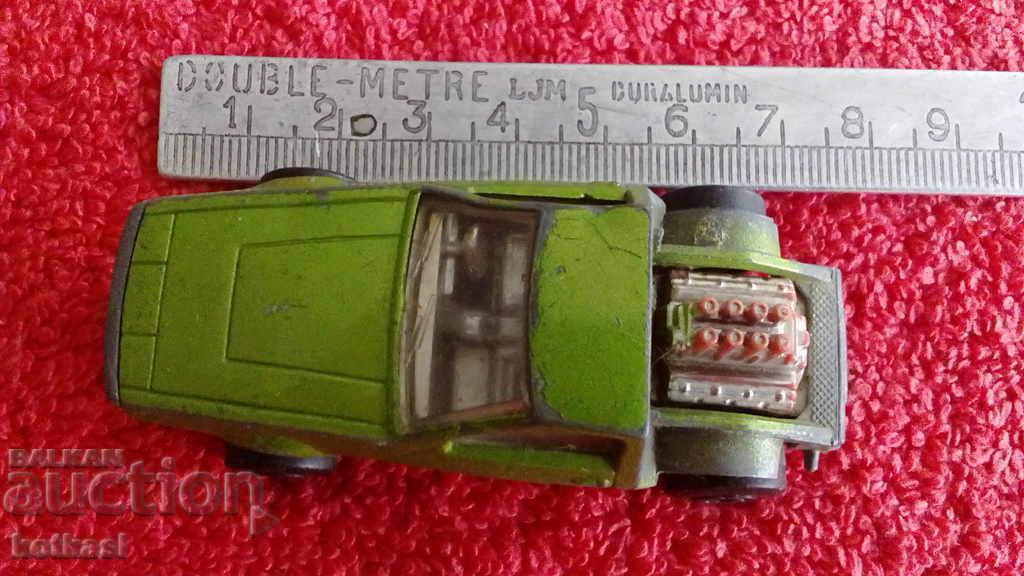 Old metal car 1972 Bulgaria Matchbox Old metal car 1972 Bulgaria Matchbox