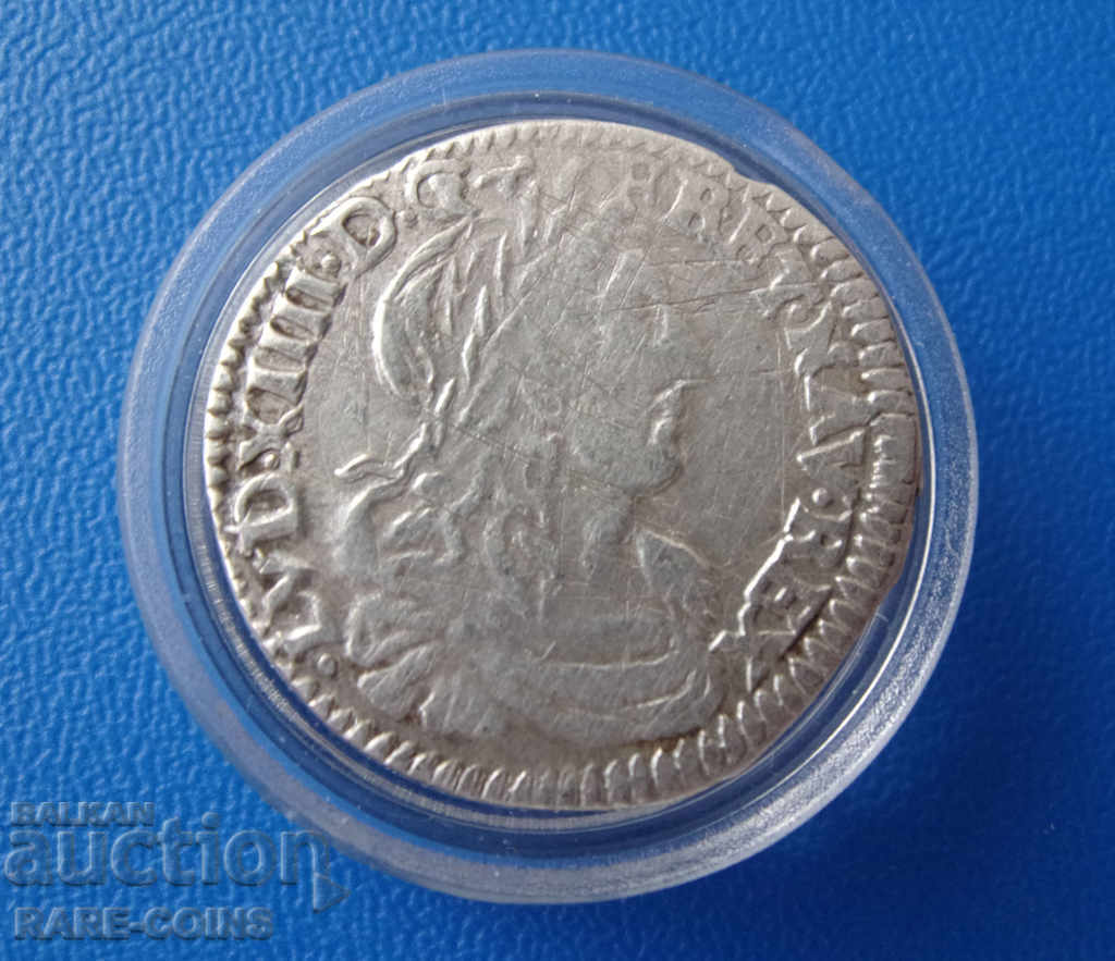 Γαλλία Ludwig XIIII 1/12 ECU 1660 Σπάνιο πρωτότυπο με τιμή € 33.23 | 64.99 BGN