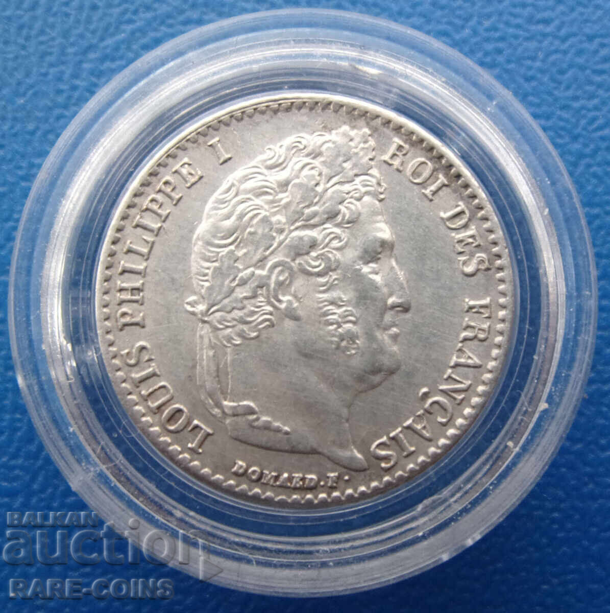 Γαλλία 1⁄4 Φράγκο 1833 Σπάνιο Αυθεντικό