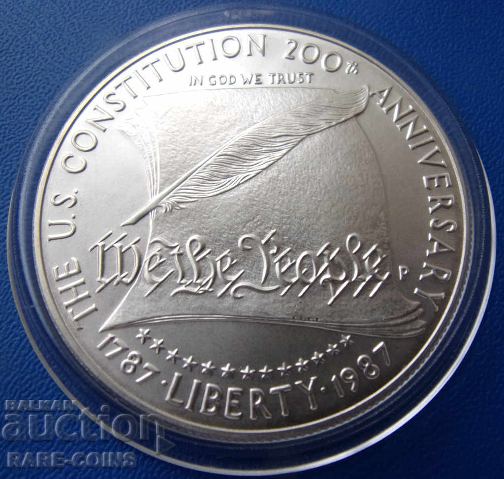 United States 1 Dollar 1987 UNC Σπάνιο πρωτότυπο με τιμή € 33.23 | 64.99 BGN