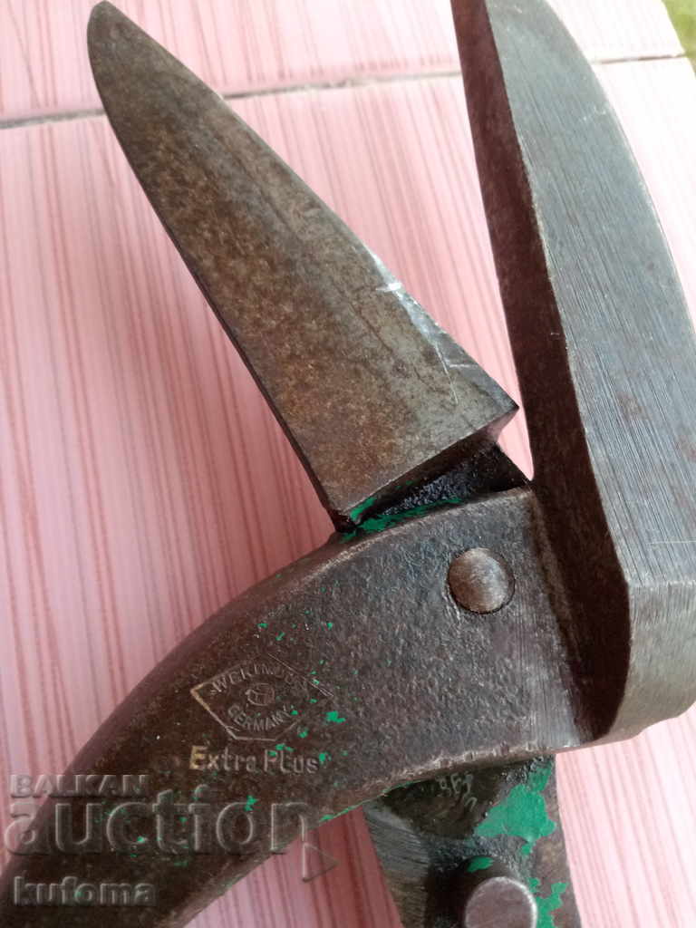 Old German sheet metal scissors - 5 Old German sheet metal scissors - 5