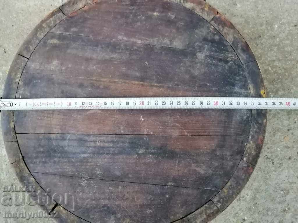 Old bucket, flask, barrel, crank, wooden - 5 Old bucket, flask, barrel, crank, wooden - 5