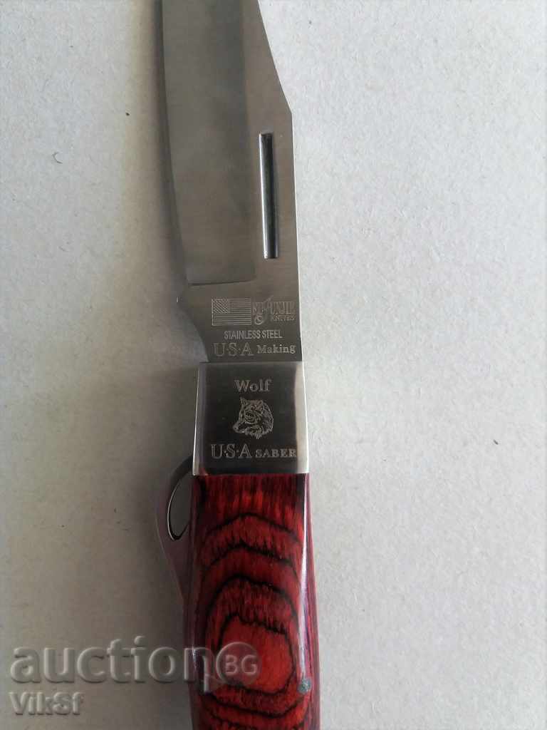 Delivery of Knife, folding, WOLF USA Saber 105х200 Delivery of Knife, folding, WOLF USA Saber 105х200