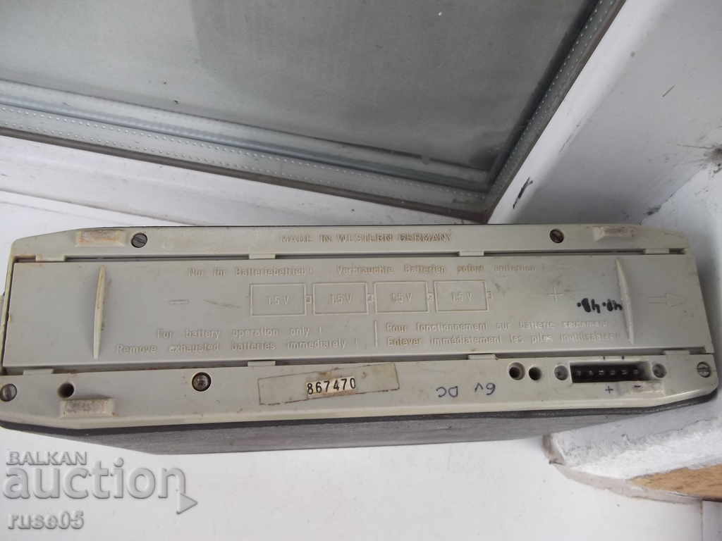 Radio transistor "Schaub Lorenz - WEEKEND T 50 L" working - 5