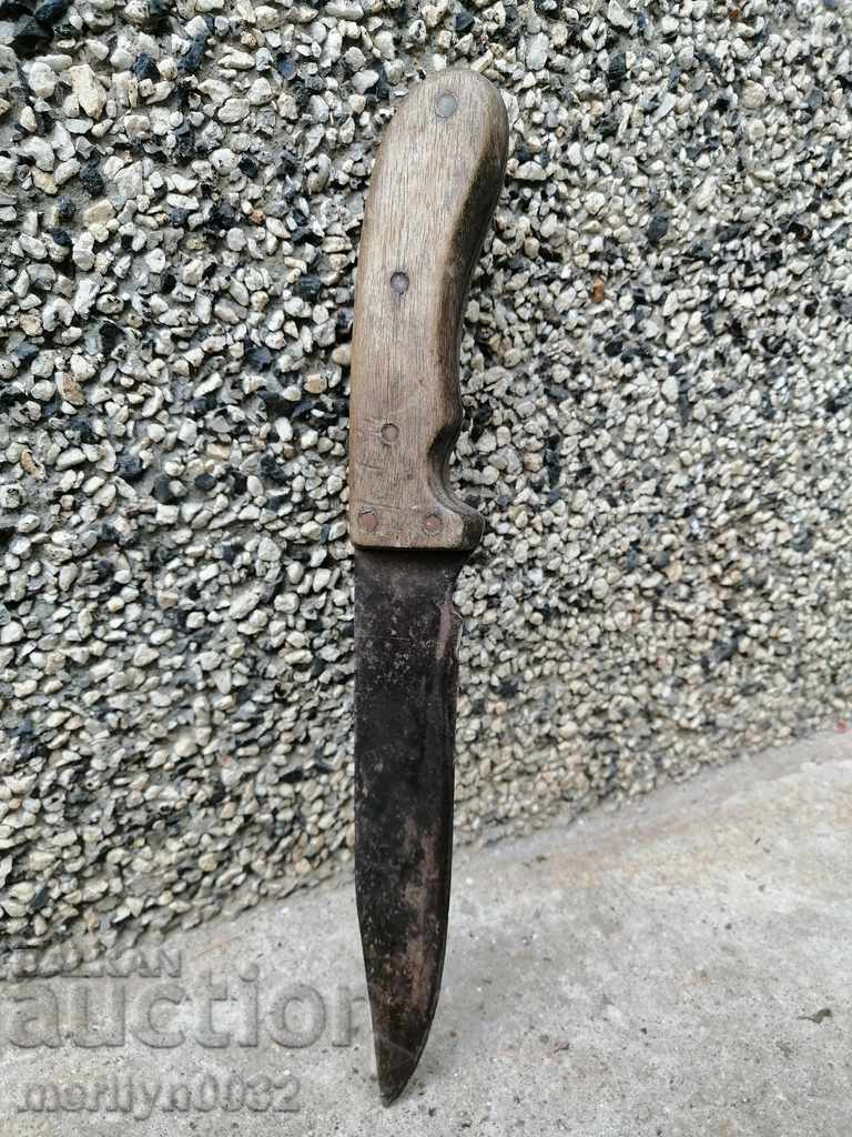 Delivery of An old butcher's knife without a handle dagger kulak Delivery of An old butcher's knife without a handle dagger kulak