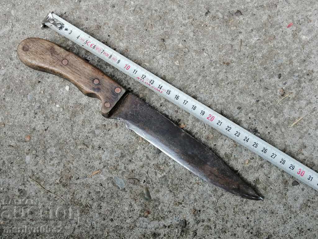 An old butcher's knife without a handle dagger kulak - 5 An old butcher's knife without a handle dagger kulak - 5