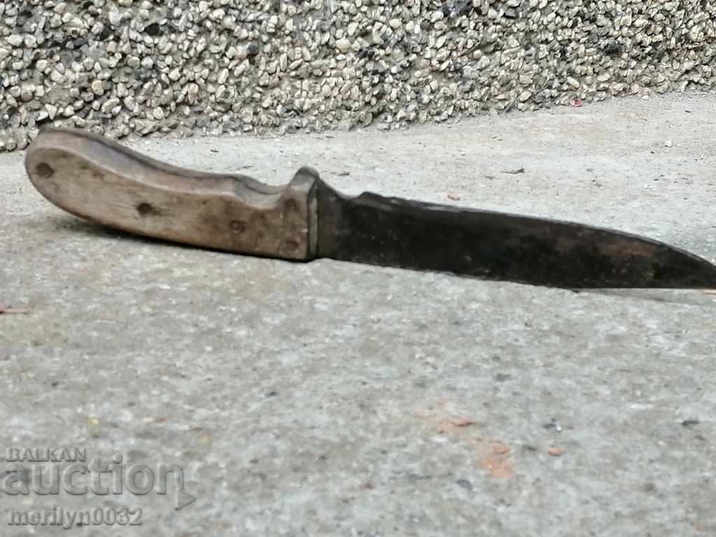 An old butcher's knife without a handle dagger kulak - 6 An old butcher's knife without a handle dagger kulak - 6