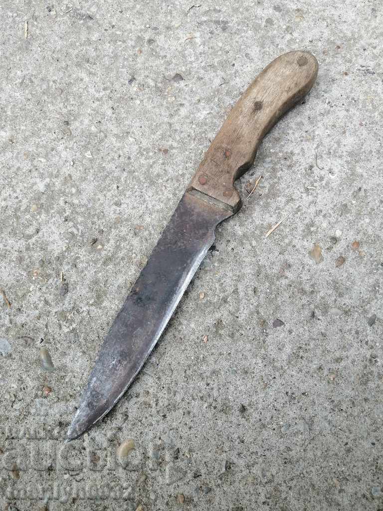 An old butcher's knife without a handle dagger kulak - 7 An old butcher's knife without a handle dagger kulak - 7