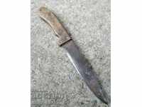 An old butcher's knife without a handle dagger kulak