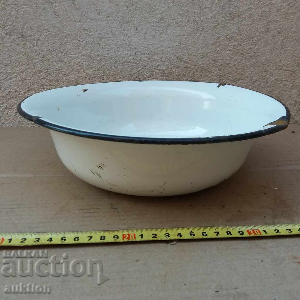 OLD CHILDREN'S, SMALL BOWL ENAMELED EARLY SOC. - 5 OLD CHILDREN'S, SMALL BOWL ENAMELED EARLY SOC. - 5