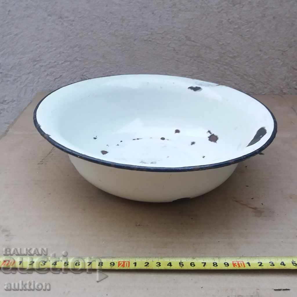 Delivery of OLD SOC. ENAMELED LEVEN, BOWL OF EARLY SOC. MARKING