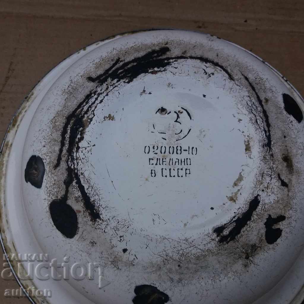 OLD SOC. ENAMELED CHILDREN'S PULL WITH MARK USSR - 6 OLD SOC. ENAMELED CHILDREN'S PULL WITH MARK USSR - 6