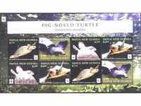 Clean Stamps WWF Fauna Turtles 2016 din Papua Noua Guinee