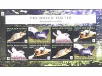 Clean Stamps WWF Fauna Turtles 2016 from Papua New Guinea