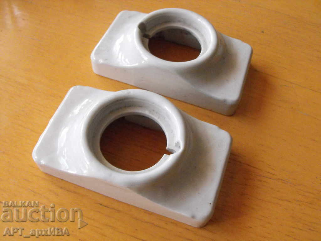 Fuse base / fuses/, 2 pcs. FAIENCE! Fuse base / fuses/, 2 pcs. FAIENCE!