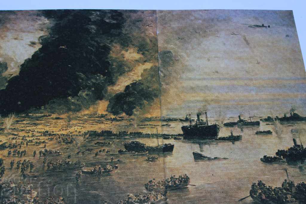 VSV LARGE SOC REPRODUCTION PAINTING DUNKIRK POSTER BOARD with price 25.00 BGN | € 12.78