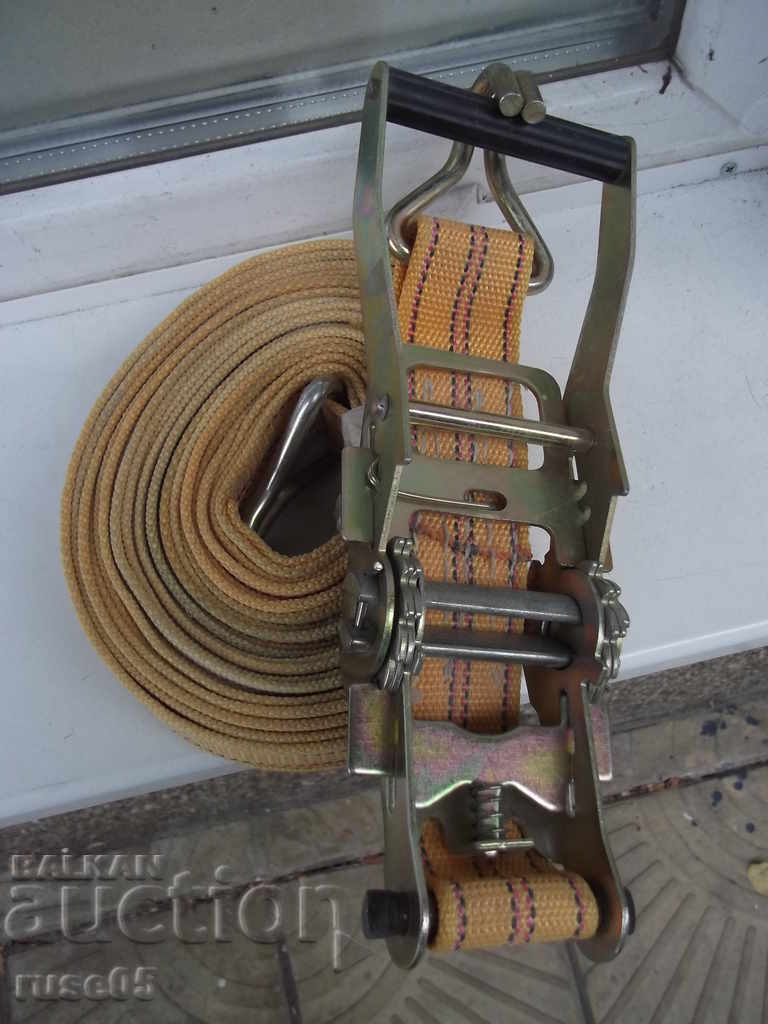 Reinforcing belt with ratchet with price 20.00 BGN | € 10.23 Reinforcing belt with ratchet with price 20.00 BGN | € 10.23