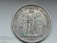 5 franci 1873 Franta