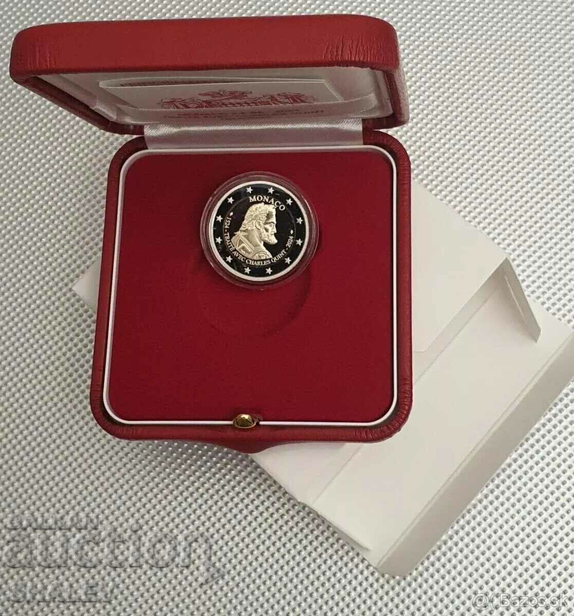 2 Euro 2024 Monaco "500 years Karl V" (2 Euro Monaco) Proof