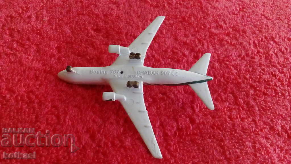 Small solid metal plane Germany marked SCHABAK - 6 Small solid metal plane Germany marked SCHABAK - 6