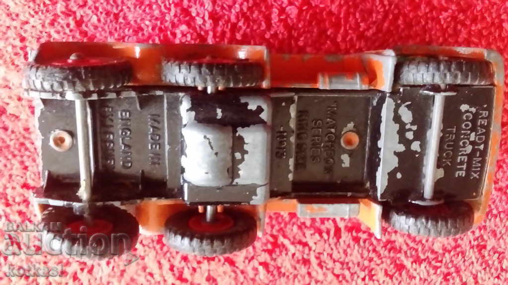 Παλιό μεταλλικό MATCHBOX ENGLAND BYLESNEY τσιμεντένιο φορτηγό - 6
