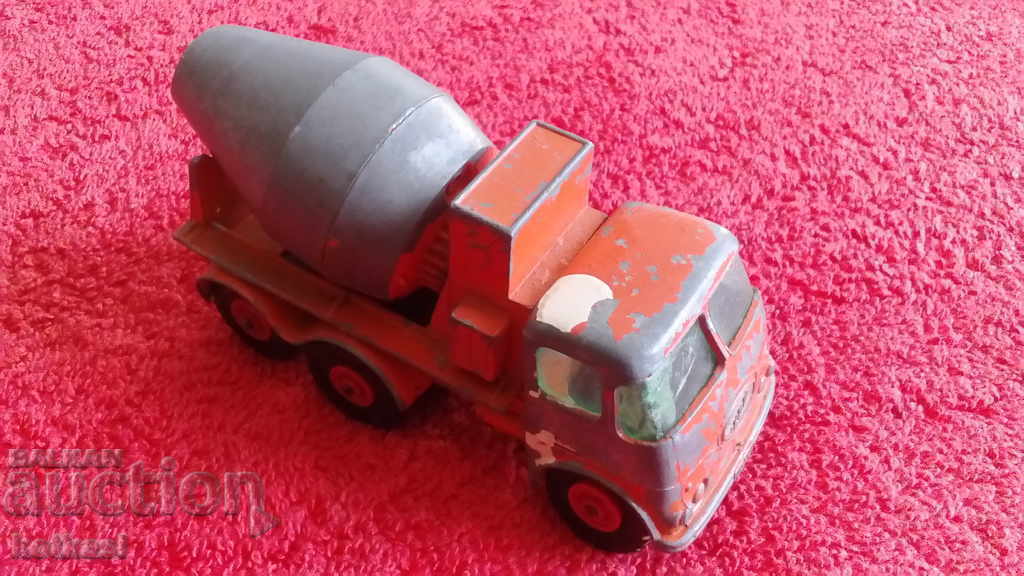 Παλιό μεταλλικό MATCHBOX ENGLAND BYLESNEY τσιμεντένιο φορτηγό - 7