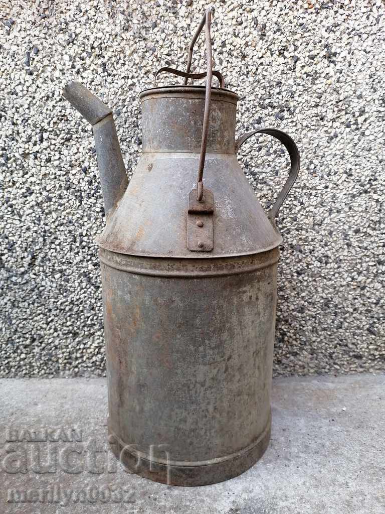 Old watering can BDZ, jug, gum, early twentieth century