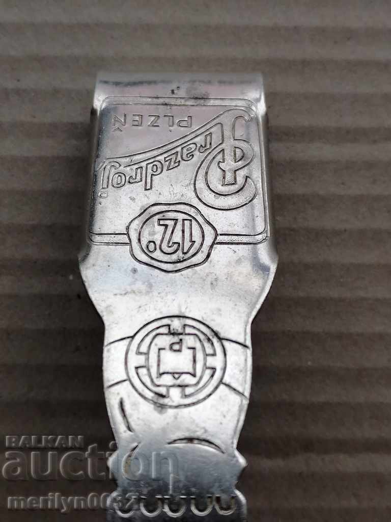 Old social opener Plzen Czechoslovakia coat of arms - 6 Old social opener Plzen Czechoslovakia coat of arms - 6