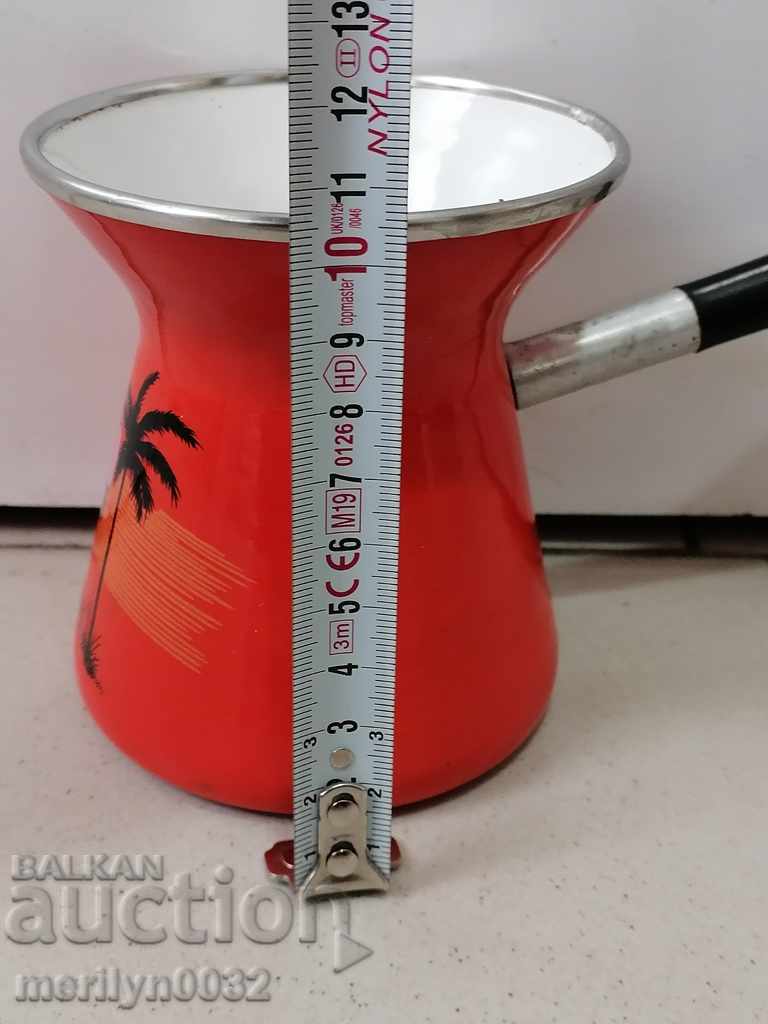 Old jesse with enamel, enameled court coffee beer Kingdom Bulgaria with price 44.00 BGN | € 22.50