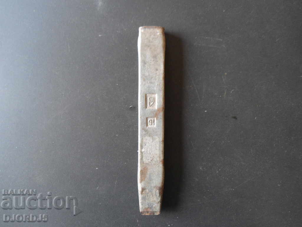 Old tool, cutter, marked