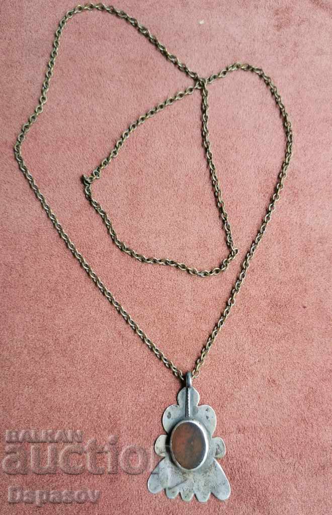 Antique Revival Silver Necklace Pendant Jewelry