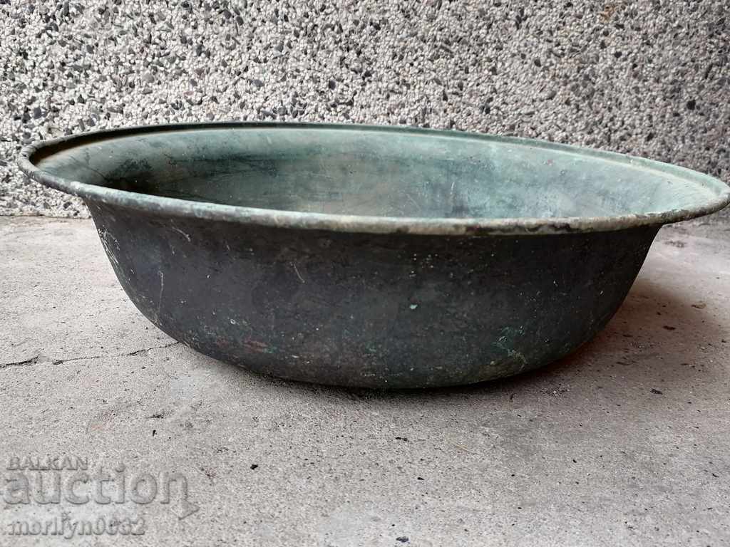 Copper basin copper copper vessel boiler trough basin with price 125.00 BGN | € 63.91