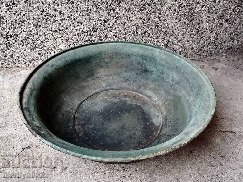 Auction  Copper basin copper copper vessel boiler trough basin