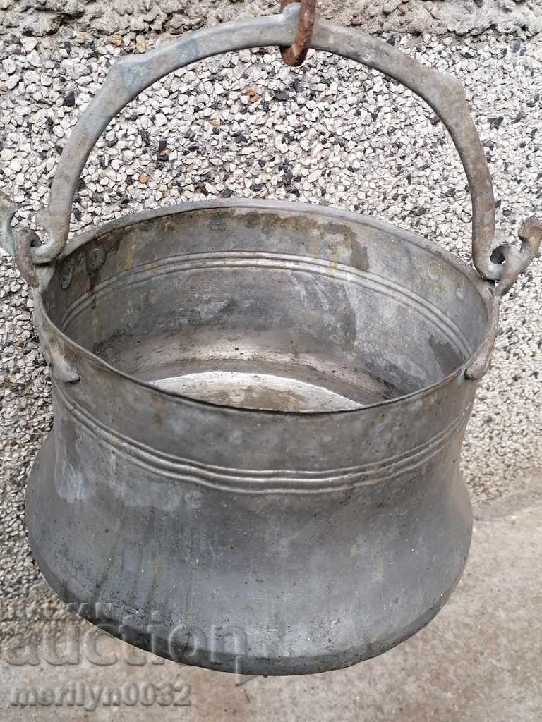 Old copper pot, copper, cauldron - 7 Old copper pot, copper, cauldron - 7