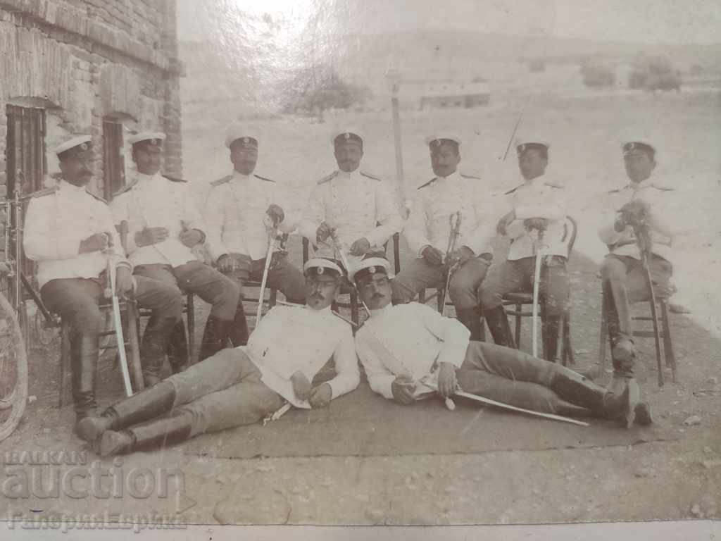 Auction Old photo of the officers of the 8th company 1907-1909 inscribed Auction Old photo of the officers of the 8th company 1907-1909 inscribed