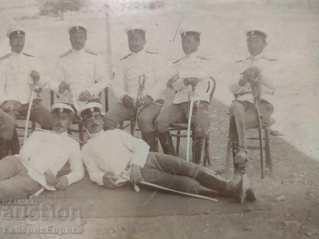 Old photo of the officers of the 8th company 1907-1909 inscribed - 5 Old photo of the officers of the 8th company 1907-1909 inscribed - 5