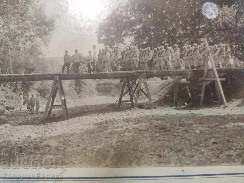Auction Old photo bridge construction classes 2nd company 1907-1909 inscribed Auction Old photo bridge construction classes 2nd company 1907-1909 inscribed