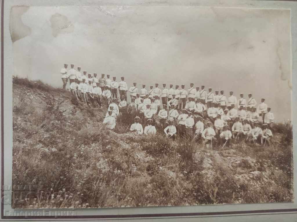 Auction  Old photo military probably 8 pioneer company