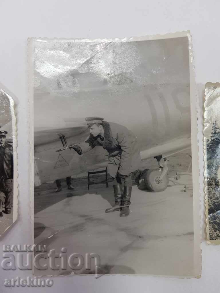 Auction Lot of 3 pcs. early pilot military photographs Auction Lot of 3 pcs. early pilot military photographs