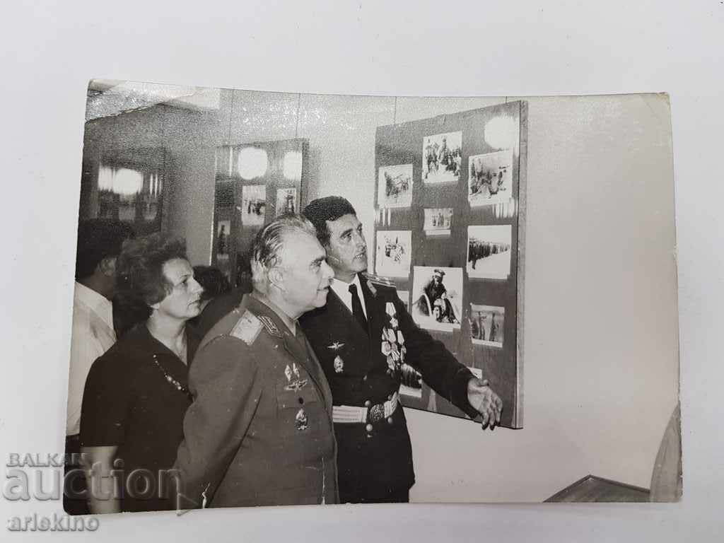 Колекционна българска фотография на генерал от ВВС