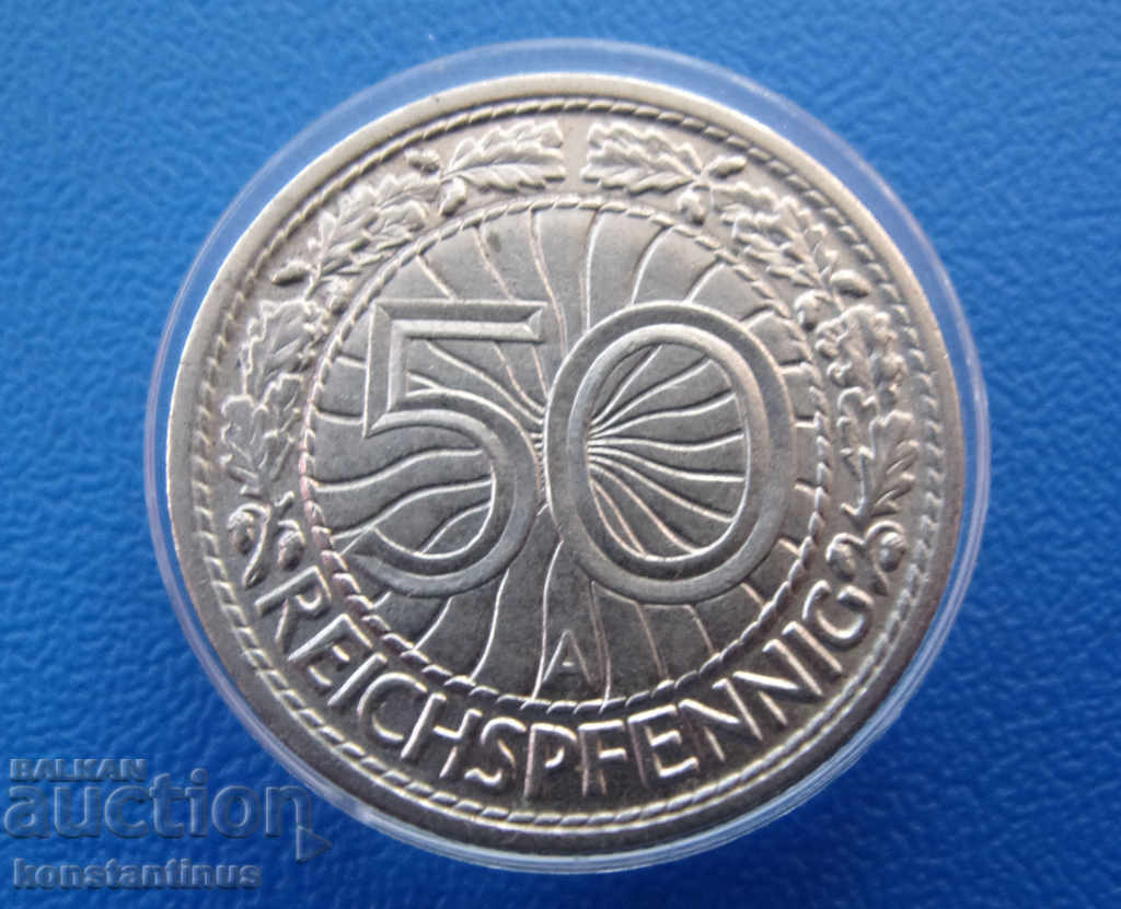 Germania - Weimar 50 Pfennig 1929 Rar cu preț € 7.67 | 15.00 BGN