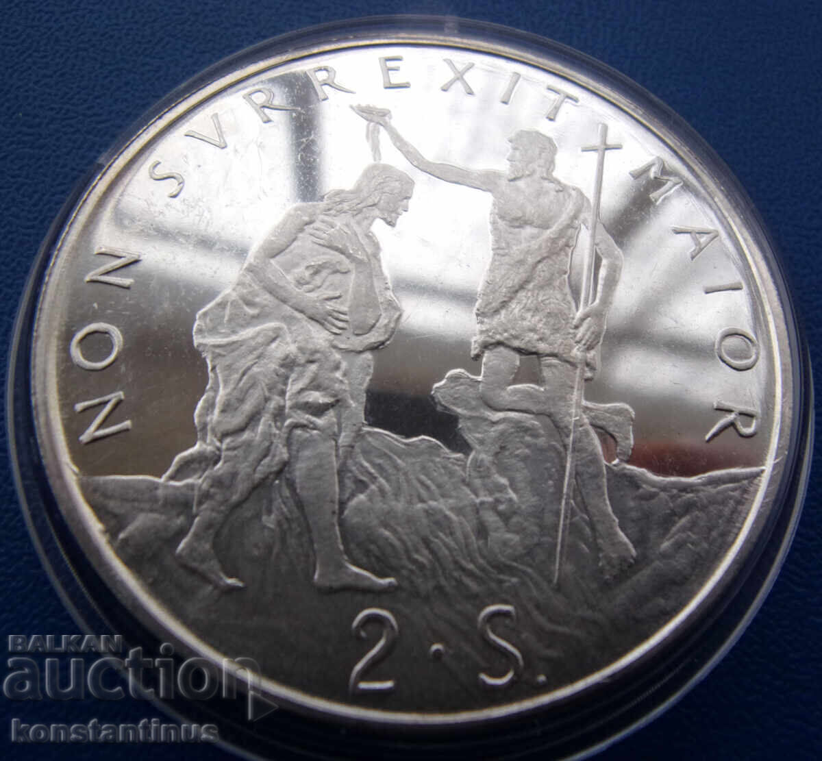 Μάλτα - Τάγμα της Μάλτας 2 Σκούδι 1976 PROOF Πολύ Σπάνιο Μάλτα - Τάγμα της Μάλτας 2 Σκούδι 1976 PROOF Πολύ Σπάνιο