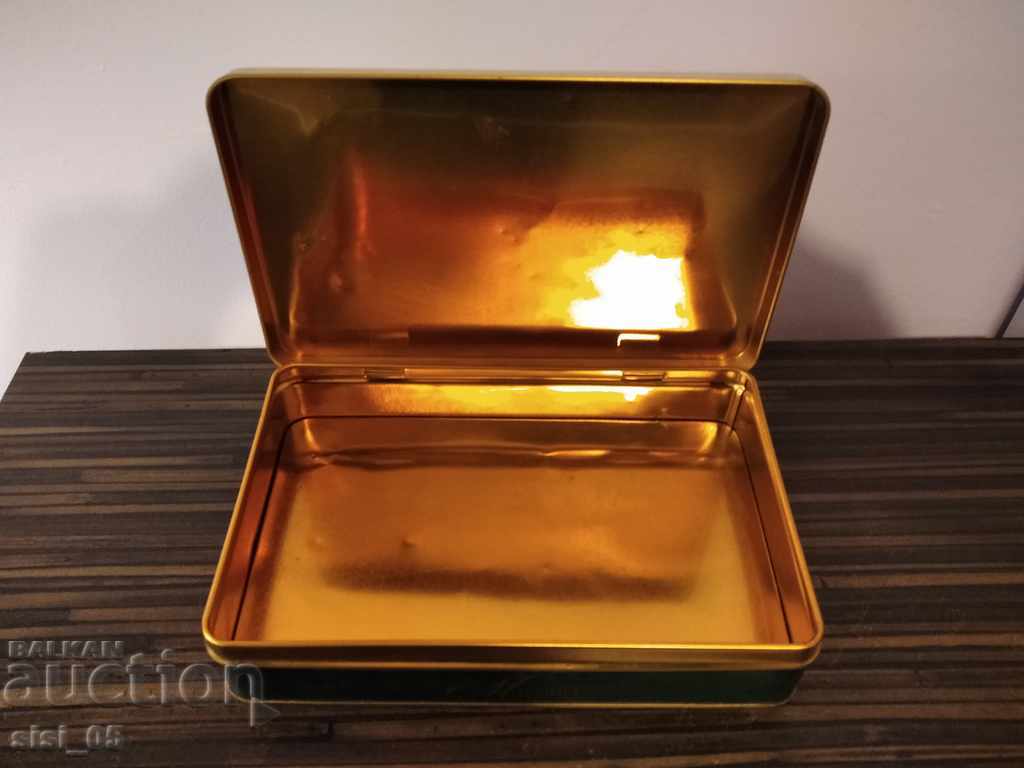 Old Italian sheet metal, tin, metal box - 5 Old Italian sheet metal, tin, metal box - 5