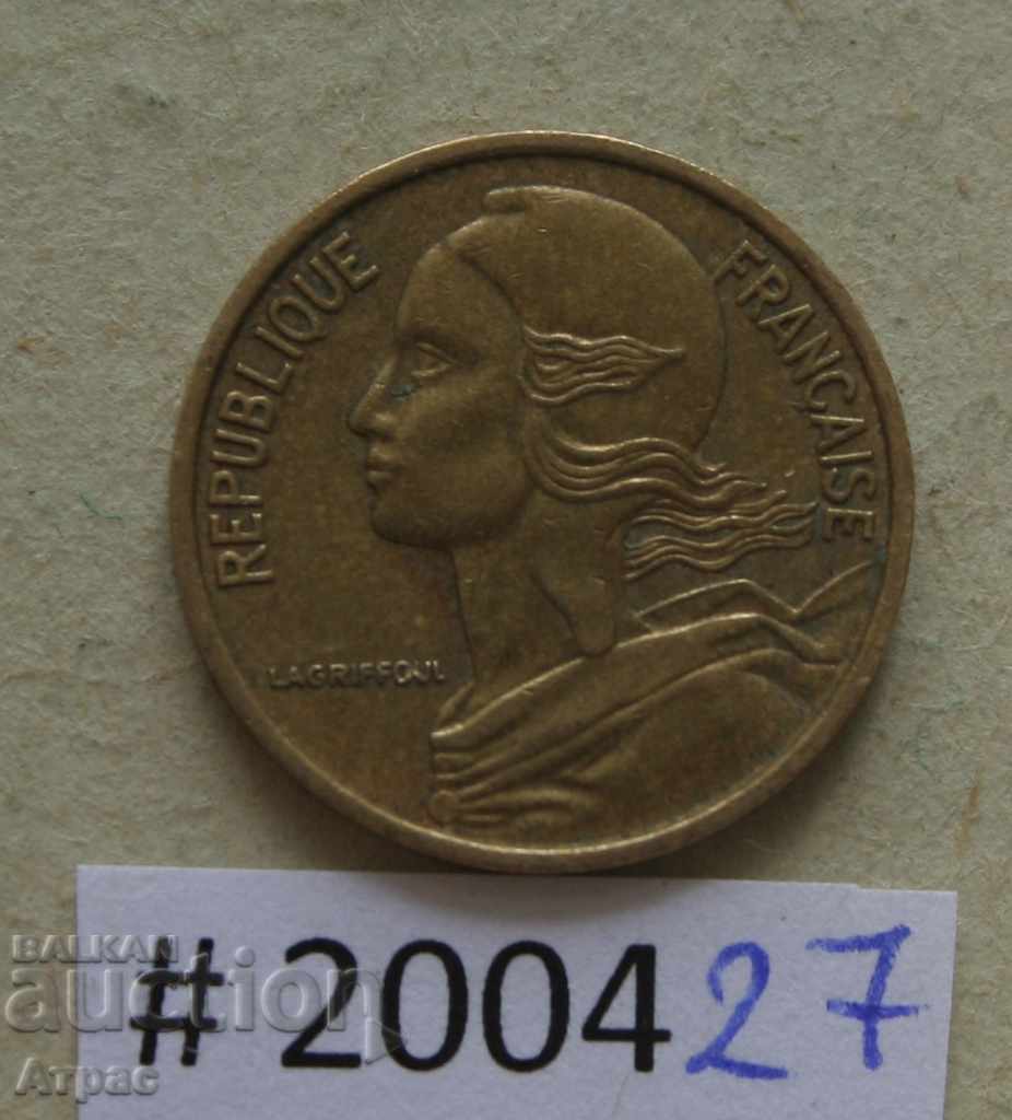 5 centimes 1971 Franța cu preț € 0.20 | 0.39 BGN