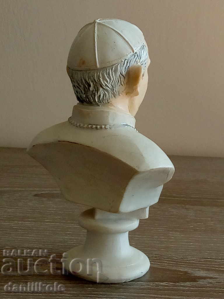 * $ * Y * $ * BUST OF POPE FRANCIS - UNIQUE EXCELLENT * $ * Y * $ * - 5 * $ * Y * $ * BUST OF POPE FRANCIS - UNIQUE EXCELLENT * $ * Y * $ * - 5