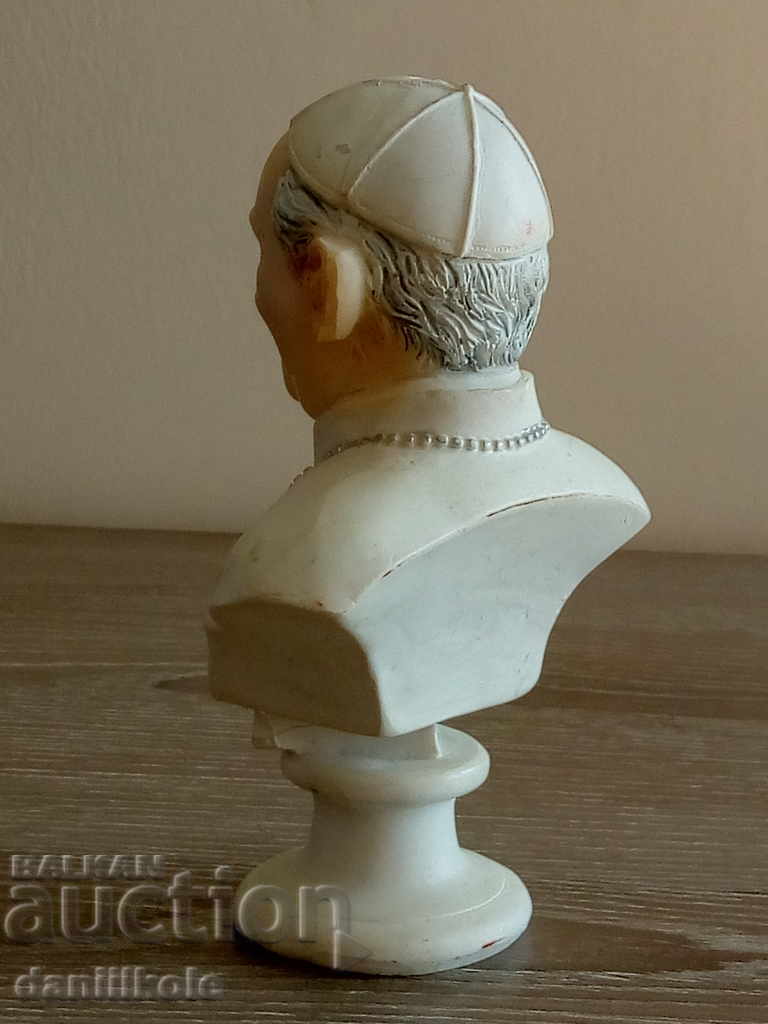 * $ * Y * $ * BUST OF POPE FRANCIS - UNIQUE EXCELLENT * $ * Y * $ * - 6 * $ * Y * $ * BUST OF POPE FRANCIS - UNIQUE EXCELLENT * $ * Y * $ * - 6