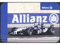 Pocket calendar Allianz Car 2006 from Bulgaria