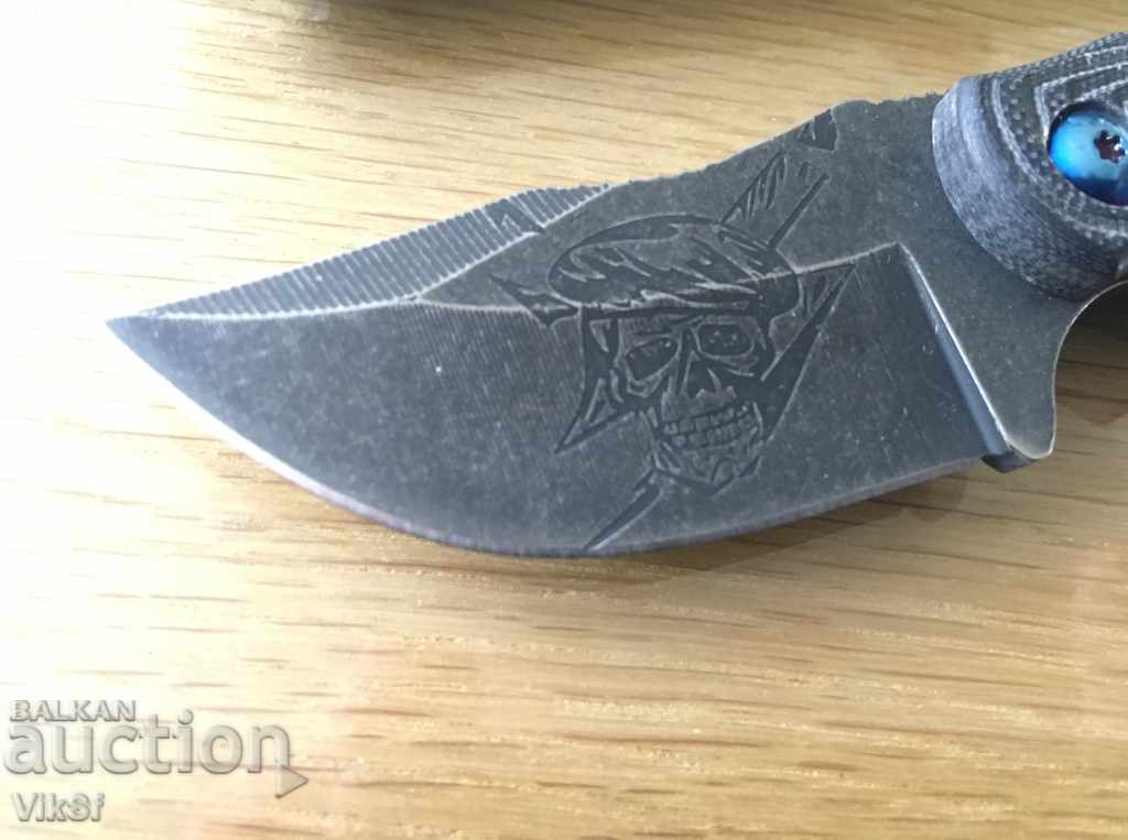 Delivery of Knife / PIRATE / type SURVIVAL - 55x120 mm, paracord Delivery of Knife / PIRATE / type SURVIVAL - 55x120 mm, paracord