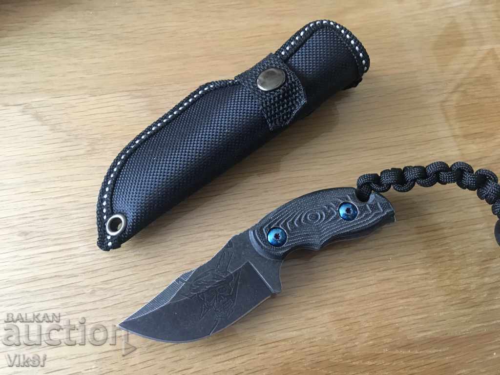Knife / PIRATE / type SURVIVAL - 55x120 mm, paracord - 5 Knife / PIRATE / type SURVIVAL - 55x120 mm, paracord - 5